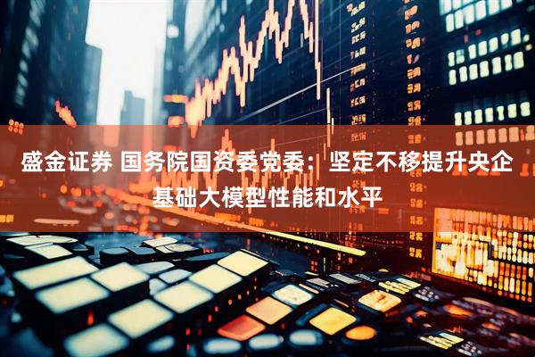 盛金证券 国务院国资委党委：坚定不移提升央企基础大模型性能和水平