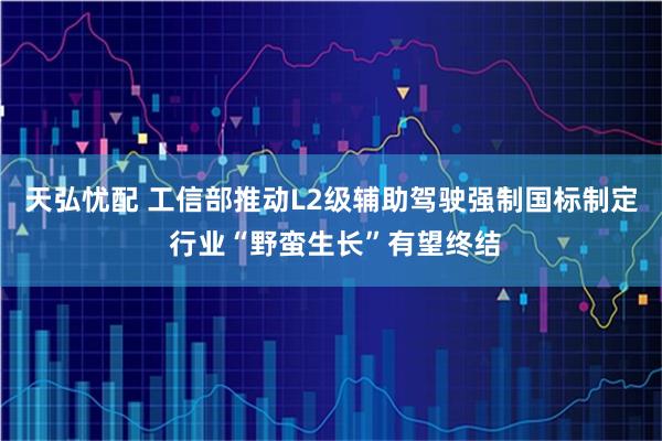 天弘忧配 工信部推动L2级辅助驾驶强制国标制定 行业“野蛮生长”有望终结