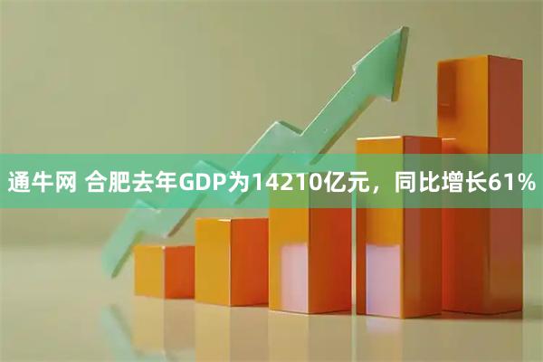 通牛网 合肥去年GDP为14210亿元，同比增长61%